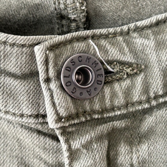 AG Adriano Goldschmied Women's Skinny Jeans in Olive Green - Picture 11 of 16